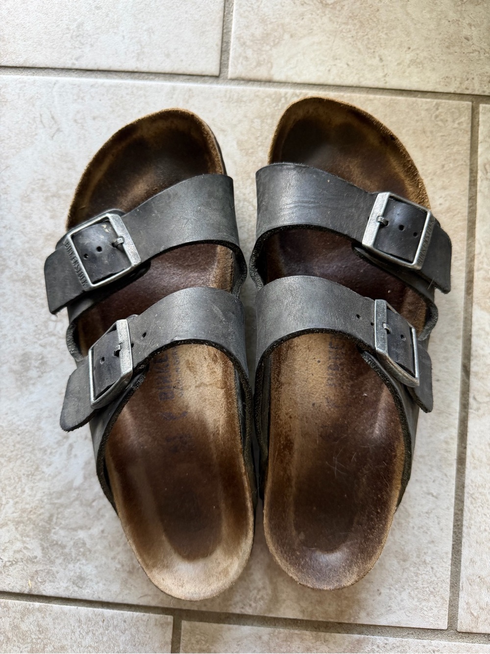 Birkenstock Women's Double-Buckle Sandals - Black